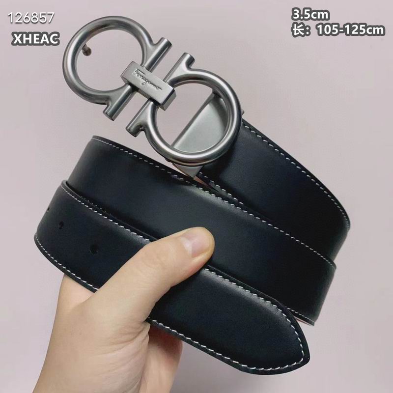 Ferragamo belt 35mmX105-125cm 8L96